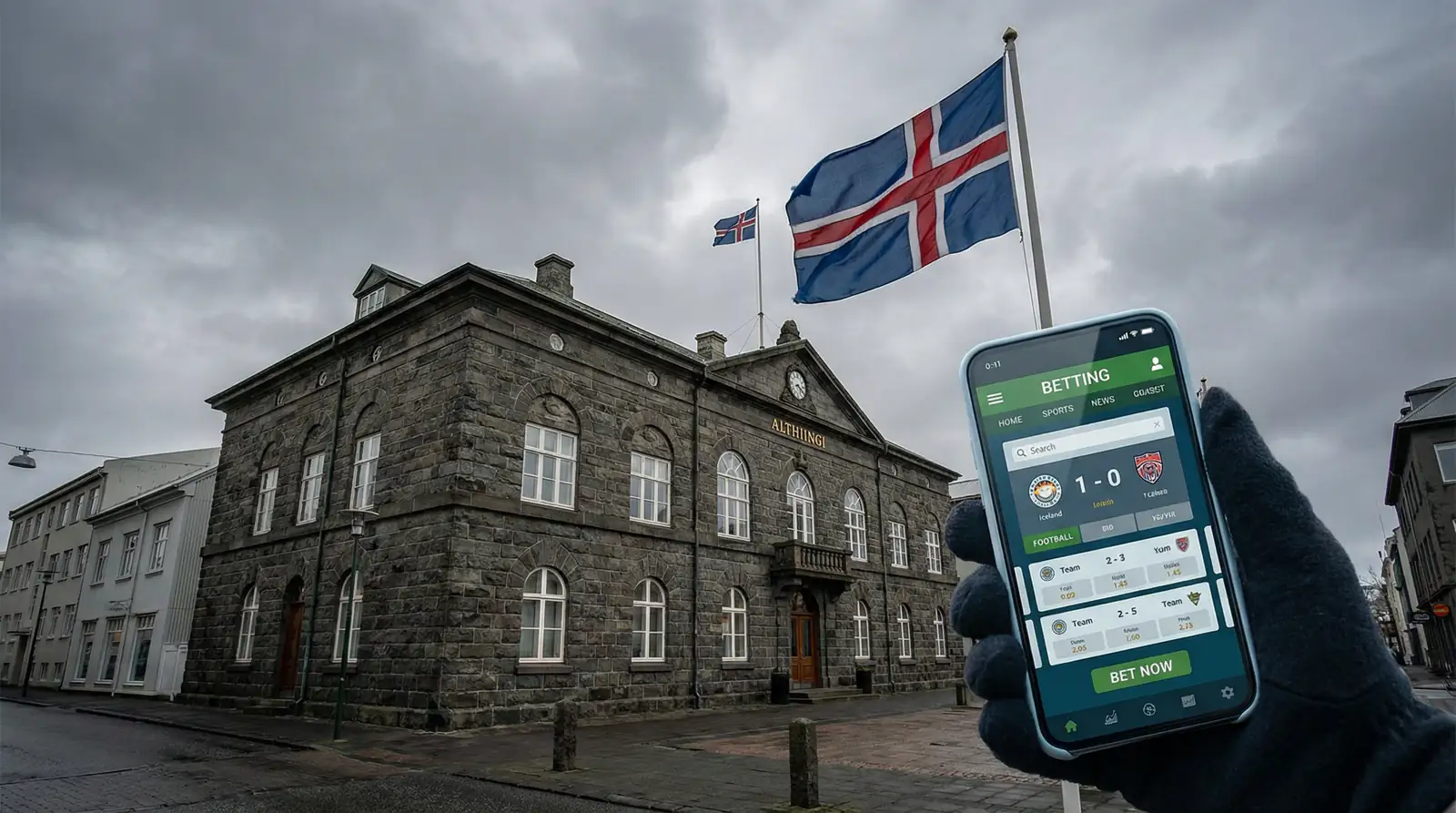 Lagalegt umhverfi veðmála á Íslandi og valkostir íslenskra veðmálagera á HM 2026